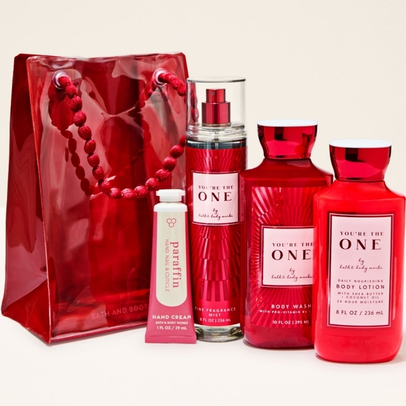 Bath & Body Works You're the One 5 Piece Body Care Gift Set NEW